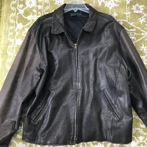 Men’s Vintage J.Crew Leather Jacket